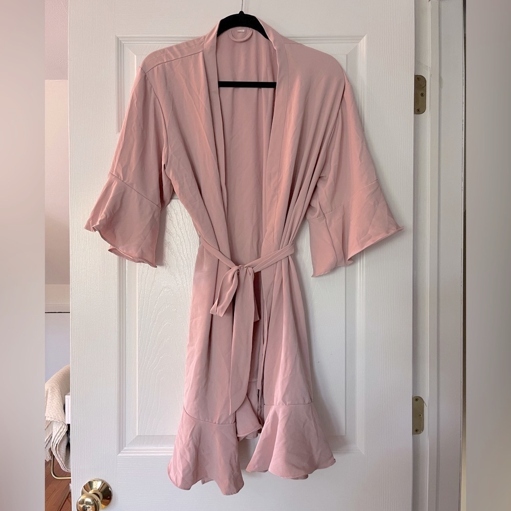Bridesmaid Ruffled Robe - Picture 2 of 7